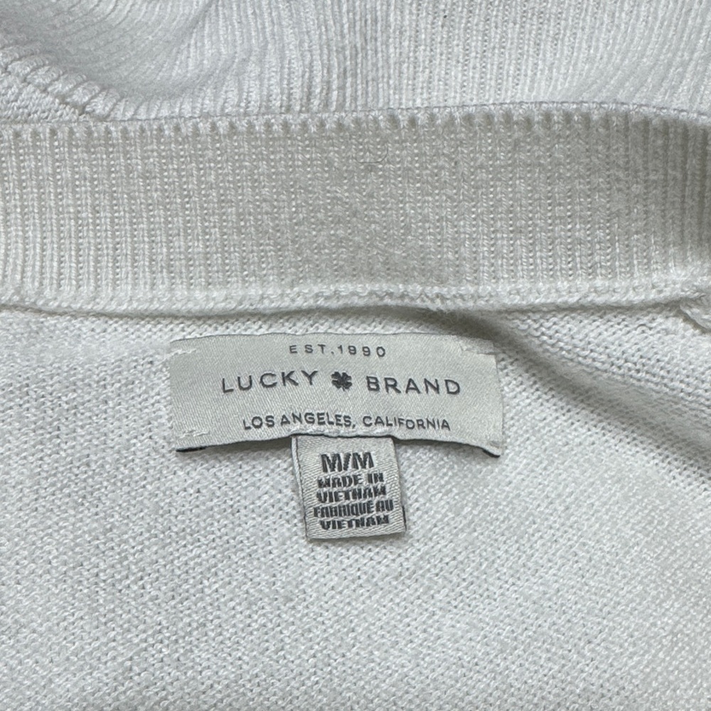 Lucky Brand Ivory Knit Top - Picture 2 of 5